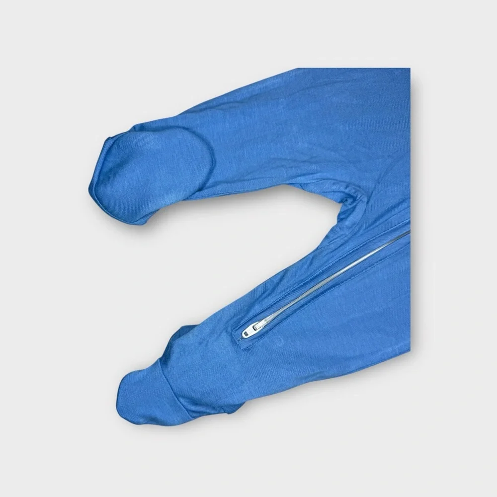 Angel Dear Bamboo Blue Footie Sleeper